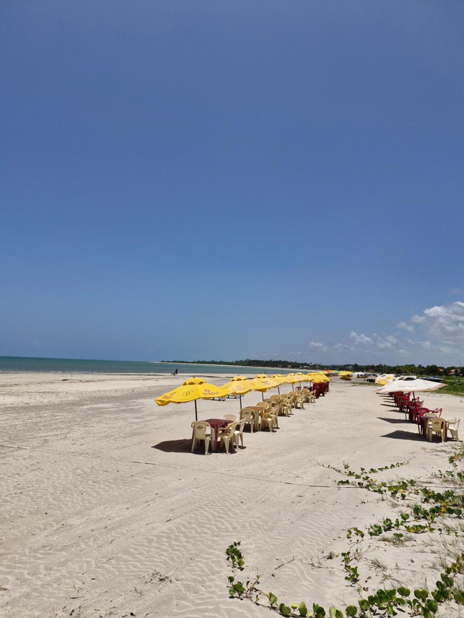 Msflats Paripueira Praia Wifi Ar Cozinha E Varanda Nascente C Rede Eksteriør bilde